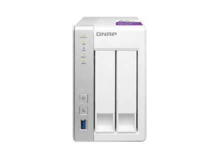 NAS QNAP TS-231P 2 BAHIAS 1,7 GHZ BLANCO