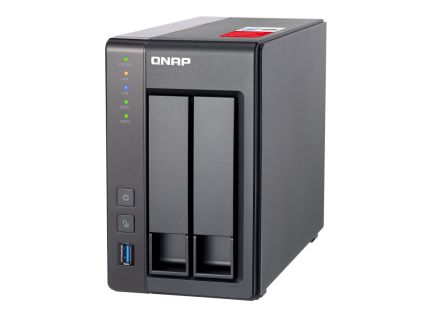 NAS QNAP TS-251+ -2G 2 BAHIAS 2,0 GHZ NEGRO