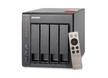 NAS QNAP TS-451+-2G 4 4 BAHIAS 2 GHZ NEGRO