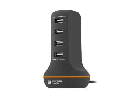 CARGADOR NATEC TOWER 4XUSB 5V 6A 230V