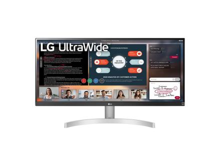 MONITOR LG 29WN600-W 29" IPS 2560x1080 5MS HDMI DP MULTIMEDIA NEGRO PLATA