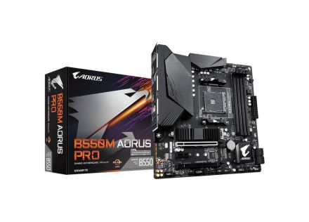 PLACA BASE GIGABYTE B550M AORUS PRO AM4 MATX 4XDDR4