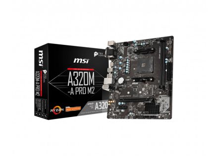 PLACA BASE MSI A320M PRO-M2 V2 AM4 2XDDR4