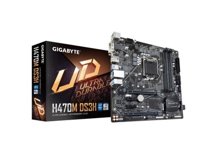 PLACA BASE GIGABYTE H470M DS3H 1200 MATX 4XDDR4