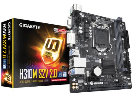 PLACA BASE GIGABYTE H310M S2V 2.0 1151 MATX 2XDDR4