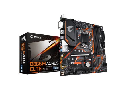 PLACA BASE GIGABYTE B365M AORUS ELITE 1151 MATX 4XDDR4