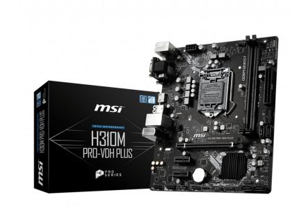 PLACA BASE MSI H310M PRO-VDH PLUS 1151 MATX 2XDDR4