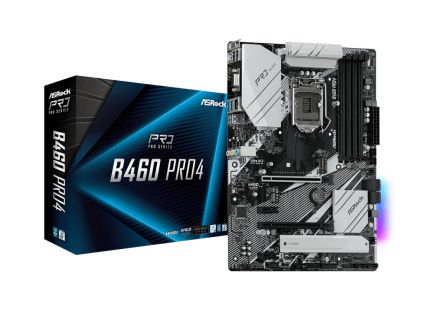 PLACA BASE ASROCK B460 PRO4 1200 ATX 4XDDR4