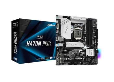 PLACA BASE ASROCK H470M PRO 4 1200 MATX 4XDDR4