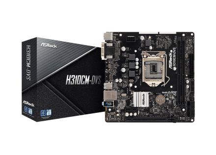 PLACA BASE ASROCK H310CM-DVS 1151 MATX 2XDDR4