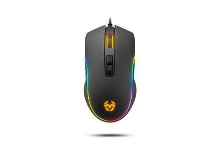 RATON GAMING KROM KANE RGB OPTICO NEGRO