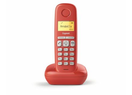 TELEFONO FIJO GIGASET A170 INALAMBRICO ROJO