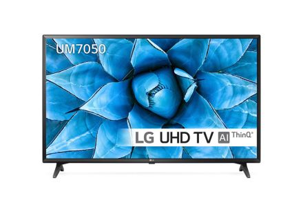 TV LG 43UM7050PLF 43" UHD 4K SMART WIFI HDMI USB NETFLIX AMAZON PRIME NEGRO