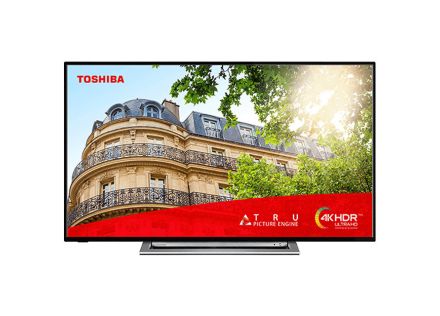 TV TOSHIBA 49UL3A63D 49" UHD 4K SLIM SMART WIFI HDMI NEGRO HDR10 NETFLIX YOUTUBE