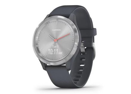 SMARTWATCH GARMIN VIVOMOVE 3S SPORT PLATA GRAFITO/AZUL