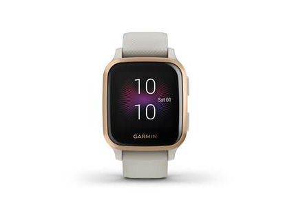 SMARTWATCH GARMIN VENU SQ NFC-MUSIC LIGHT SAND/ROSE GOLD