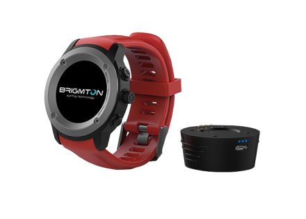 SMARTWATCH BRIGMTON BWATCH-100GPS 1.3" IPS ROJO