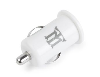 CARGADOR USB MAILLON COCHE BASIC 2,1A BLANCO 1 CONECTOR