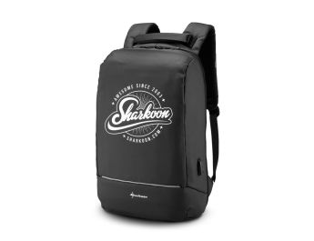 MOCHILA SHARKOON 600D CON PUERTO CARGA USB NEGRO