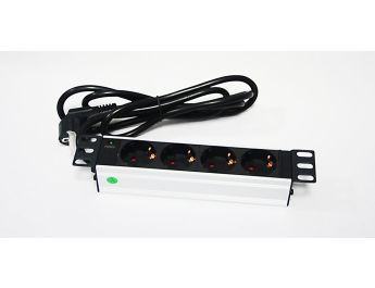 REGLETA MONOLYTH 10" 4 TOMAS S/INTERRUPTOR