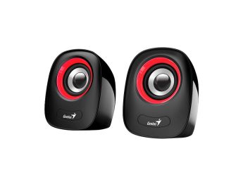 ALTAVOZ GENIUS SP-Q160 6W ALAMBRICO ROJO