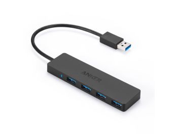 HUB USB ANKER 4x USB 3.0 ULTRA SLIM NEGRO