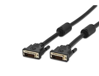 CABLE DIGITUS VIDEO DVI (24+1) M/M 1m DVI-D Dual Link sw