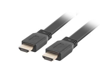 CABLE HDMI LANBERG MACHO/MACHO V2.0 4K PLANO 1.8M NEGRO