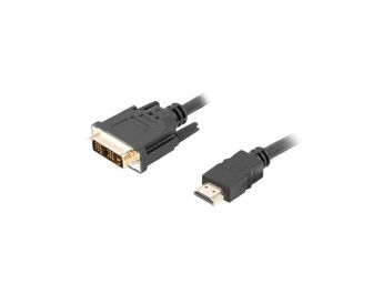 CABLE HDMI LANBERG MACHO/DVI-D 18+1 MACHO SINGLE LINK 1.8M NEGRO