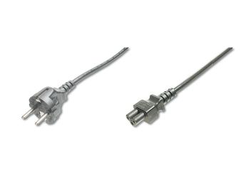 CABLE ALIMENTACION DIGITUS CEE 7/7 (TIPO F) - C5 M/H 1,2M H05 VV-F3G 0,75MM