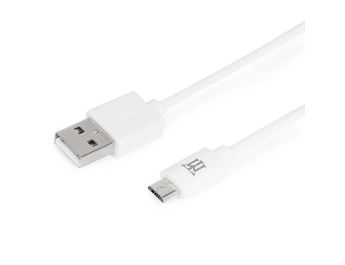 CABLE MAILLON BASIC MICRO USB 2.4 BLANCO 1M