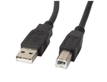 CABLE LANBERG IMPRESORA USB MACHO A USB MACHO CON FERRITA NEGRO 1 M