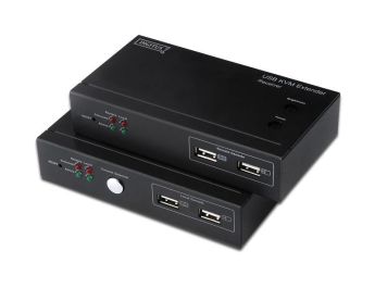 EXTENSOR KVM DIGITUS PARA USB 1 LOCAL +1 REMOTO CAT5 SIN APANTALLAR 1280X1024