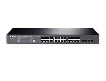 SWITCH TP-LINK 24 PORT 4 SFP+ RACK 19