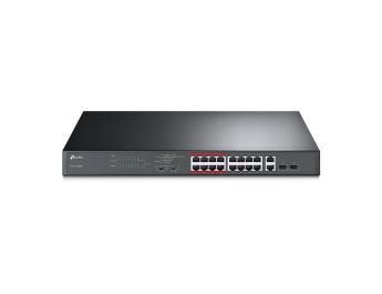 SWITCH TP-LINK 16 PUERTOS 100MBP + 2 PUERTOS GB UNMANAGED