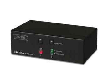 SWITCH VGA DIGITUS 2 INPUTS 1 OUTPUT 250MHZ 1920X1080