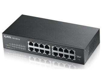 SWITCH ZYXEL GS1100-16 16XRJ45 GIGABIT UNMANAGED