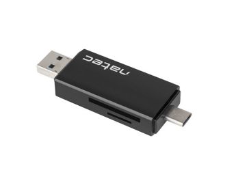 LECTOR DE TARJETAS NATEC EARWIG SD MICROSD USB 2.0 USB-C