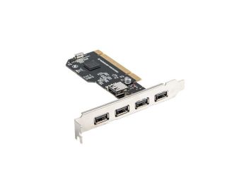 TARJETA PCI LANBERG 4X USB2.0 EXTERNOS + 1X USB2.0 INTERNO