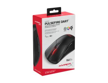 RATON GAMING HYPERX PULSEFIRE DART 16000DPI RGB WIRELESS