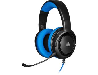 AURICULARES GAMING CORSAIR HS35 STEREO AZUL