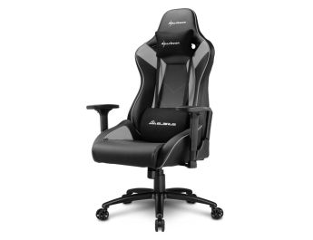 SILLA GAMING SHARKOON ELBRUS 3 NEGRO GRIS 160G