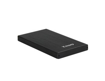 CAJA EXTERNA TOOQ TQE-2527B 2,5" 9,5 MM SATA USB 3.0 NEGRA