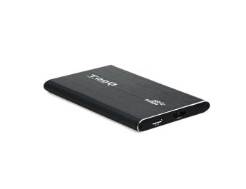 CAJA EXTERNA TOOQ TQE-2529B 2,5" 7 MM SATA USB 3.0 UASP NEGRA