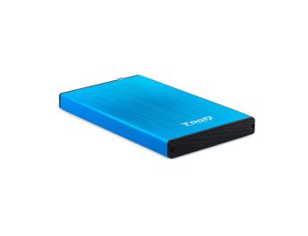 CAJA EXTERNA TOOQ TQE-2527BL 2,5" 9,5 MM SATA USB 3.0/3.1 AZUL