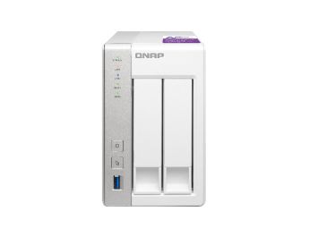 NAS QNAP TS-231P 2 BAHIAS 1,7 GHZ BLANCO