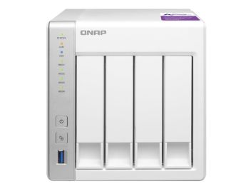 NAS QNAP TS-431P 4 BAHIAS 1,7 GHZ BLANCO