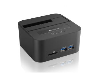 DOCKING STATION SHARKOON QUICK PORT XTHC PRO 2.5"/3.5" SATA USB 3.0