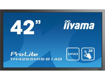 MONITOR IIYAMA TACTIL 42" INFRARROJO FULLHD USB RS232 VGA HDMI ETHERNET