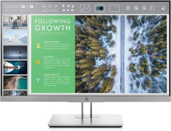 MONITOR HP ELITEDISPLAY E243 23,8" IPS FHD 5MS VGA HDMI DP USB3.0 PLATA REG PIV